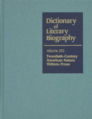 Buch Dictionary of Literary Biography Alan Scott Weiss