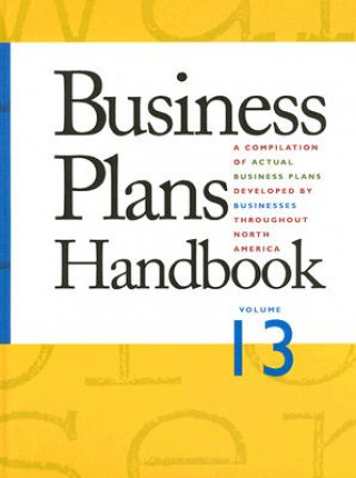 Kniha Business Plans Handbook, Volume 13 Lynn M. Pearce