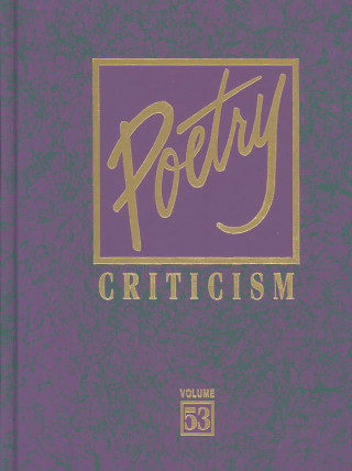 Książka Poetry Criticism Timothy Sisler