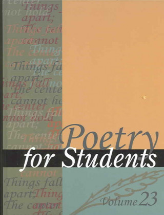 Kniha Poetry for Students Anne Marie Hacht