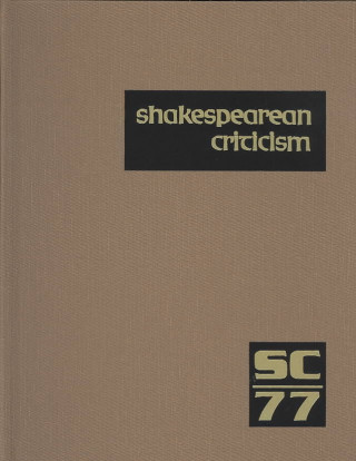 Livre Shakespearean Criticism Michael Lablanc