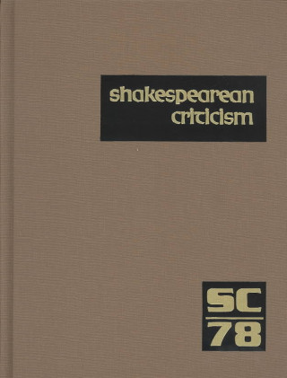 Livre Shakespearean Criticism Michael Lablanc