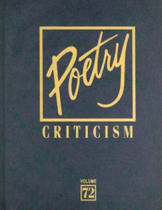 Книга Poetry Criticism, Volume 72 Michelle Lee