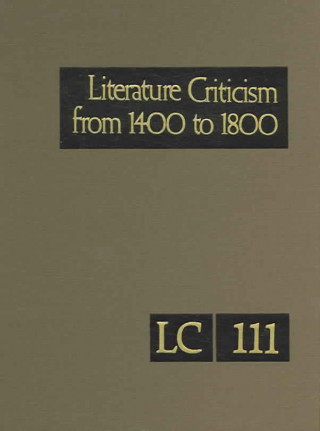 Könyv Literature Criticism from 1400 to 1800 Thomas Schoenberg