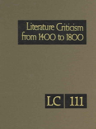 Knjiga Literature Criticism from 1400 to 1800 Thomas Schoenberg