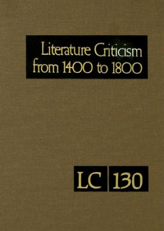 Kniha Literature Criticism from 1400 to 1800 Thomas J. Schoenberg