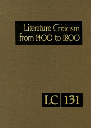 Könyv Literature Criticism from 1400 to 1800 Thomas J. Schoenberg