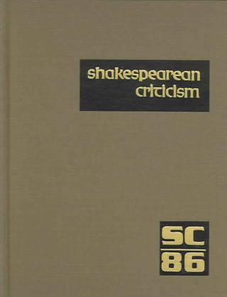 Knjiga Shakespearean Criticism Michelle Lee