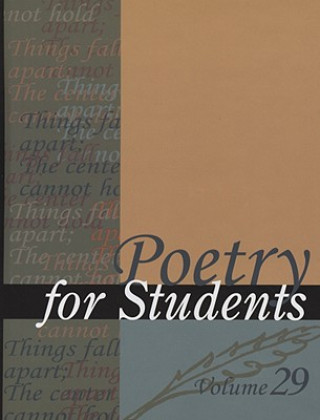 Könyv Poetry for Students Gale Cengage Publishing