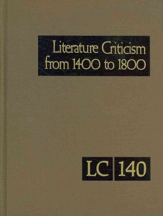 Könyv Literature Criticism from 1400 to 1800 Thomas J Schoenberg