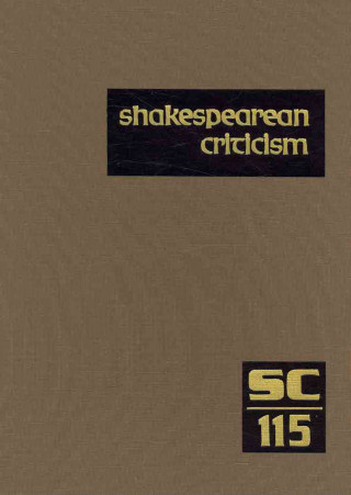 Knjiga Shakespearean Criticism Michelle Lee