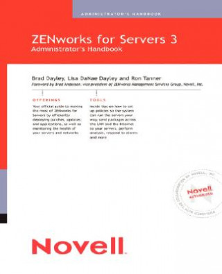 Könyv Novell ZENworks for Servers 3 Administrator's Handbook Brad W. Dayley