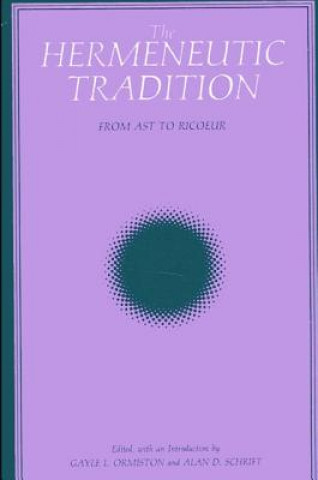 Boek Hermeneutic Tradition Gayle L. Ormiston