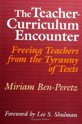 Buch Teacher-Curriculum Encounter Miriam Ben-Peretz