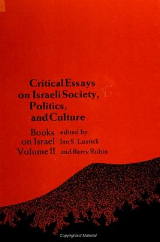 Könyv Books on Israel Ian S. Lustick