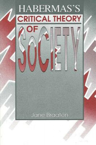 Kniha Habermas's Critical Theory of Society Jane Braaten