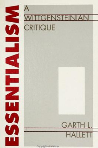 Livro Essentialism Garth L. Hallett