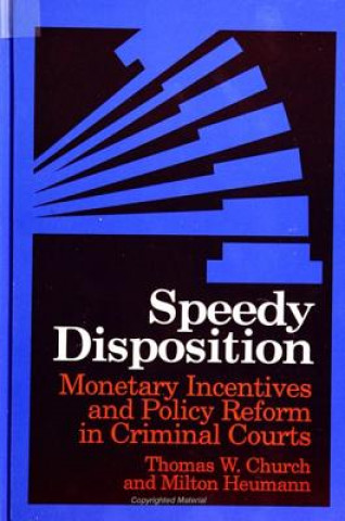 Buch Speedy Disposition Thomas W. Church