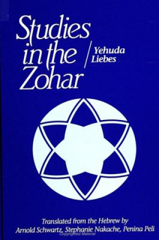 Książka Studies in the Zohar Yehuda Liebes