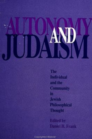 Carte Autonomy and Judaism Daniel H. Frank