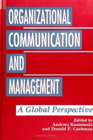 Carte Organizational Communication and Management Andrzej Kozminski