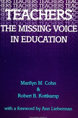 Książka Teachers Marilyn M. Cohn