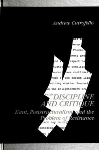 Kniha Discipline and Critique Andrew Cutrofello