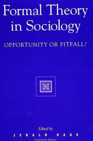 Kniha Formal Theory in Sociology Jerald Hage