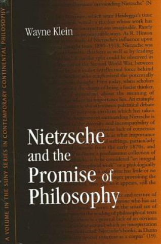 Buch Nietzsche and the Promise of Philosophy Wayne Klein