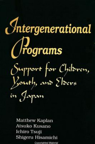 Boek Intergenerational Programs Matthew Kaplan