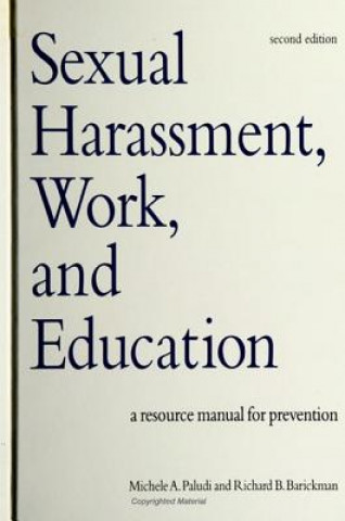Buch Sexual Harassment, Work and Education Michelle A. Paludi
