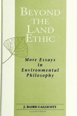 Könyv Beyond the Land Ethic J. Baird Callicott