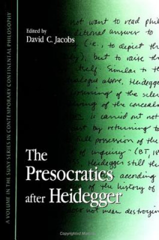 Libro Presocratics after Heidegger David C. Jacobs