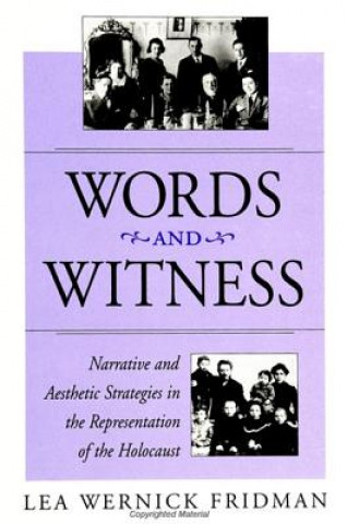 Kniha Words and Witness Lea Wernick Fridman