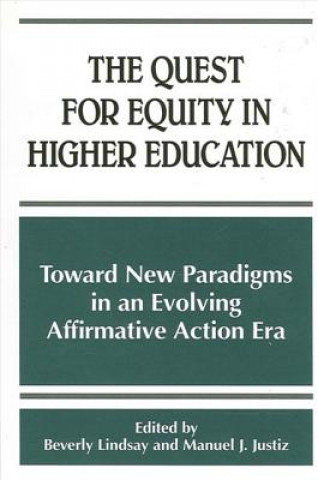 Libro Quest for Equity in Higher Education Beverly Lindsay