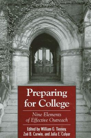 Kniha Preparing for College William G. Tierney