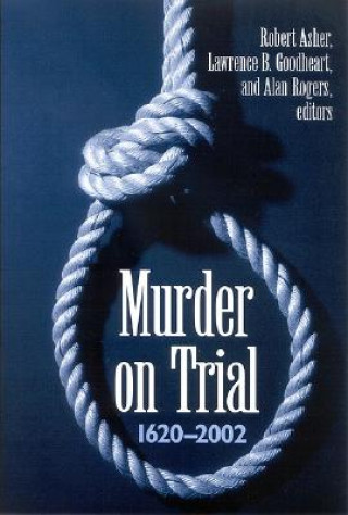 Kniha Murder on Trial Robert Asher