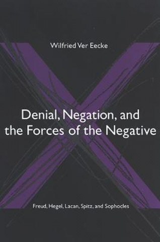 Kniha Denial, Negation, and the Forces of the Negative Wilfried Ver Eecke