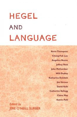 Carte Hegel and Language Jere O'Neill Surber