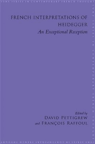 Kniha French Interpretations of Heidegger David Pettigrew