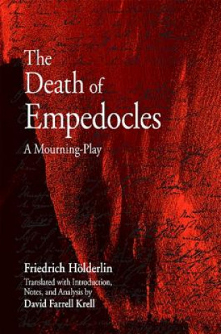 Kniha Death of Empedocles Friedrich Holderlin
