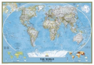 Materiale tipărite World Classic, Mural, Tubed National Geographic Maps