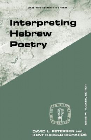 Livre Interpreting Hebrew Poetry David L. Petersen