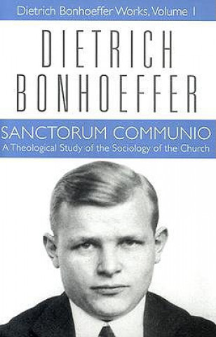 Carte Sanctorum Communio Dietrich Bonhoeffer