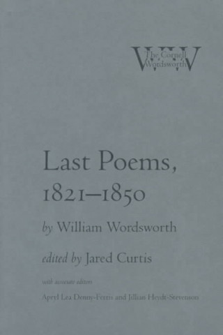 Book Last Poems, 1821-1850 William Wordsworth