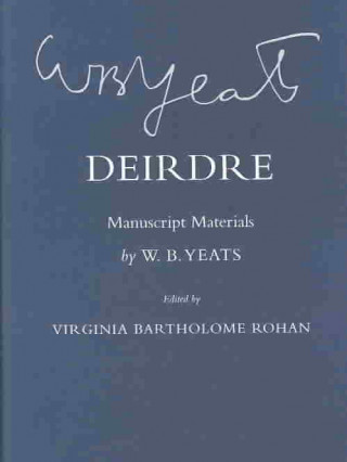 Livre Deirdre W B Yeats