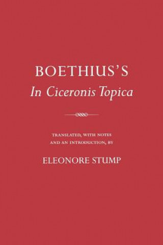 Kniha Boethius's "In Ciceronis Topica" Boethius