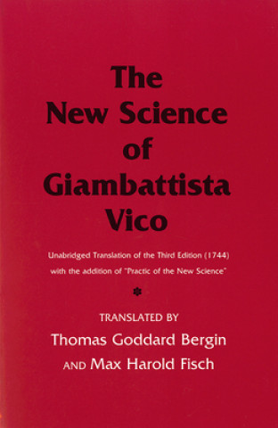 Livre New Science of Giambattista Vico Giambattista Vico