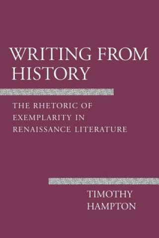 Kniha Writing from History Timothy Hampton