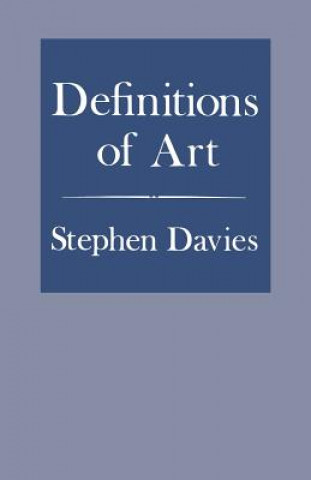 Carte Definitions of Art Stephen Davies